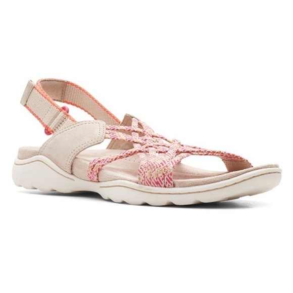 Clarks Shoes - CLARKS - WOMENS AMANDA EASE SHOES SANDALS SIZE 8W 🟡